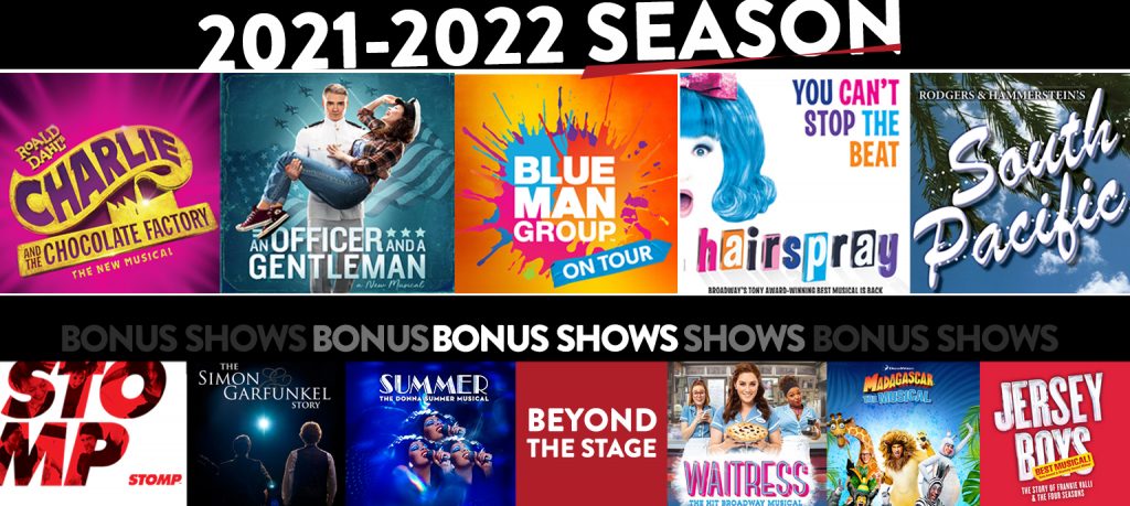 SEASON UPDATE - BROADWAY IS BACK - Broadway Theater League of Utica