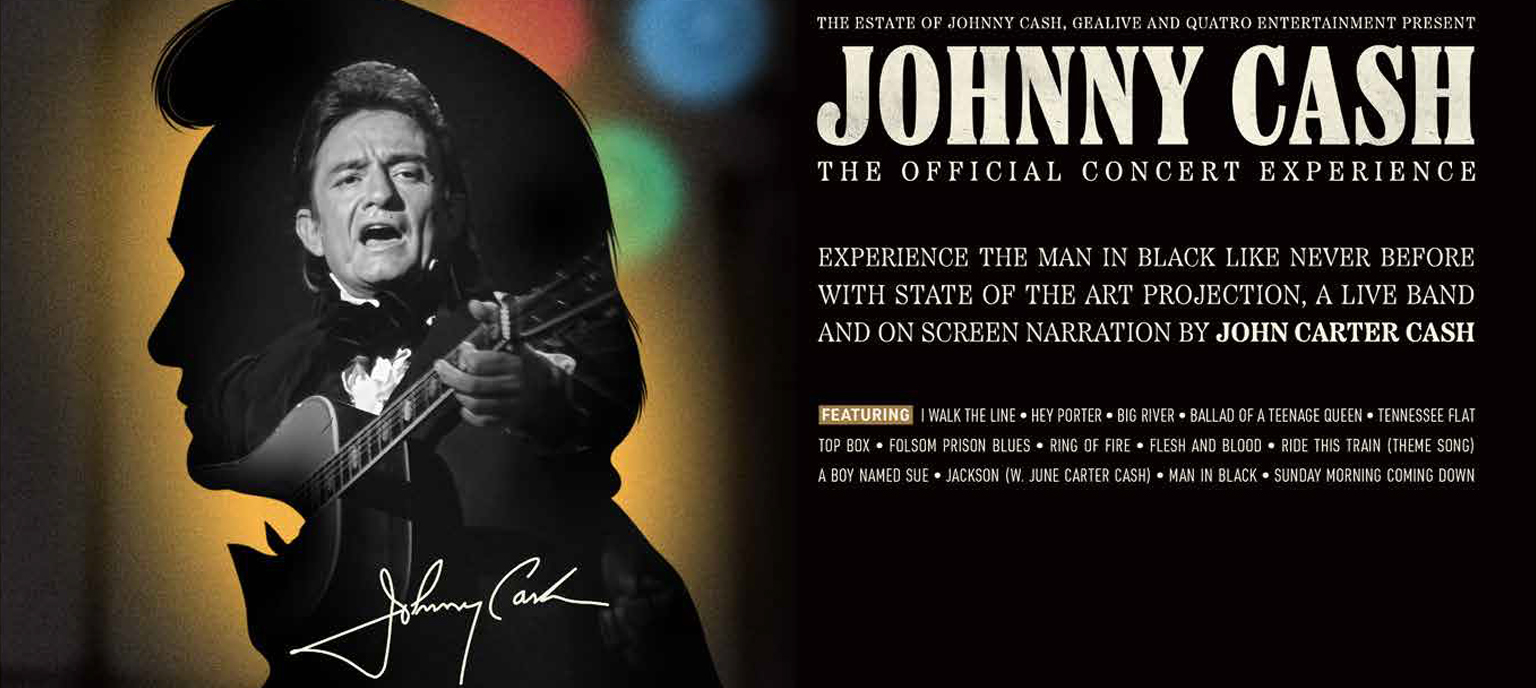 JOHNNY CASH | THE OFFICIAL CONCERT EXPERIENCE
