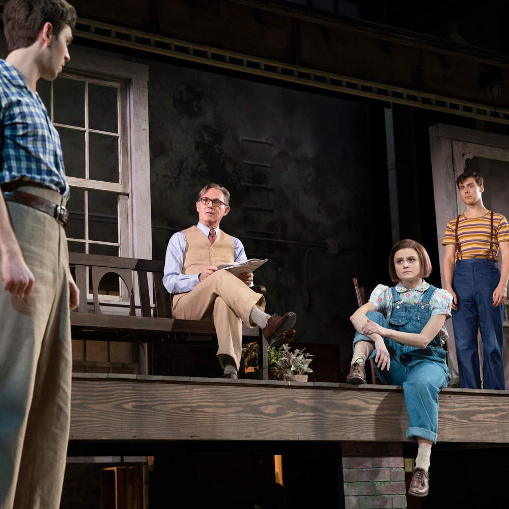 Richard Thomas and the National Tour Cast of To Kill a Mockingbird. Photos by Julieta Cervantes